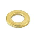 Шайба плоская DIN 125B (с фаской) латунная Шайба плоская DIN 125B (с фаской) латунная